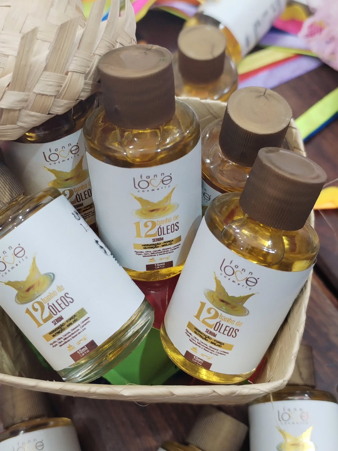 Hidratação Profunda com Sérum 12 Óleos